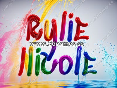 Rylie Nicole Paint Splashes